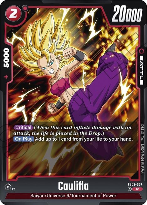 Caulifla FB02-007 [ Inglese / Giapponese ]