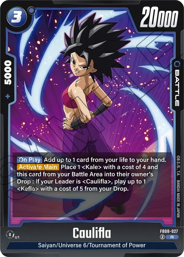 Caulifla FB08-027 [ Inglese / Giapponese ]