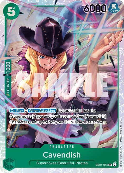 Cavendish EB01-012 [ Inglese / Giapponese / Francese / Cinese Semplificato ]