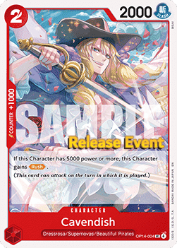 Cavendish OP14-004 [ Inglese / Giapponese / Francese / Cinese Semplificato ]