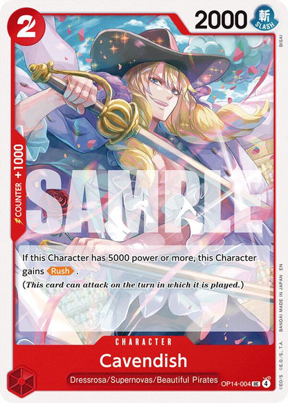 Cavendish OP14-004 [ Inglese / Giapponese / Francese / Cinese Semplificato ]
