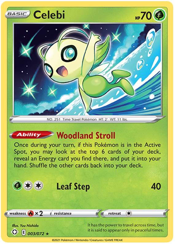 Celebi - Destino Splendente 003/072 [ Italiano / Inglese ]