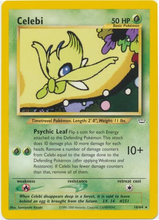 Celebi - Neo Revelation 16/64 [ Italiano / Inglese ]