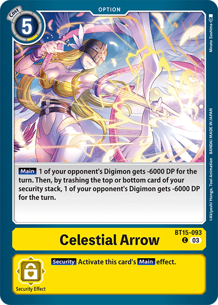 Celestial Arrow BT15-093 [ Inglese / Giapponese ]