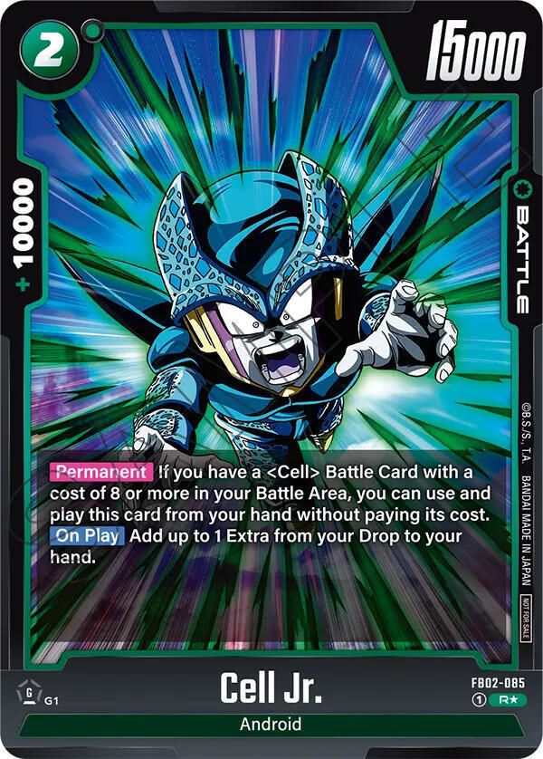 Cell Jr FB02-085 [ Inglese / Giapponese ]