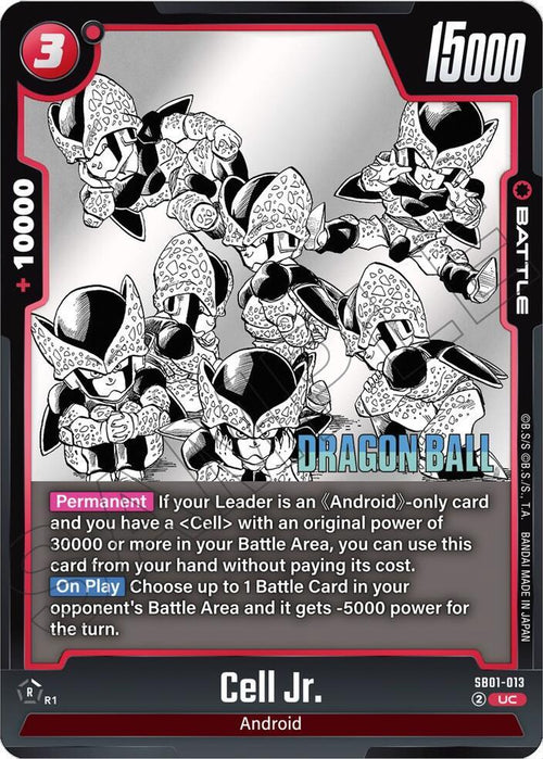 Cell Jr SB01-013 [ Inglese / Giapponese ]