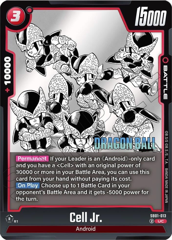 Cell Jr SB01-013 [ Inglese / Giapponese ]