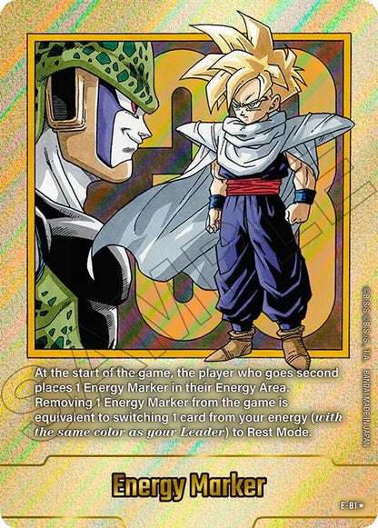 "Cell & Son Gohan" Energy Marker E-81 [ Inglese / Giapponese ]
