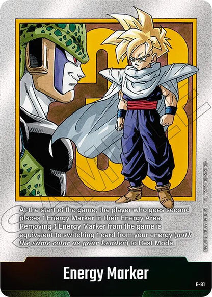 "Cell & Son Gohan" Energy Marker E-81 [ Inglese / Giapponese ]