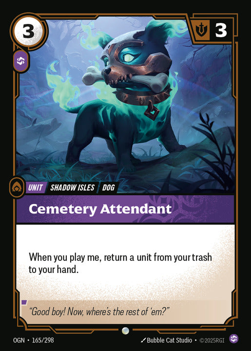 Cemetery Attendant (Common) [ Inglese / Cinese Semplificato ]