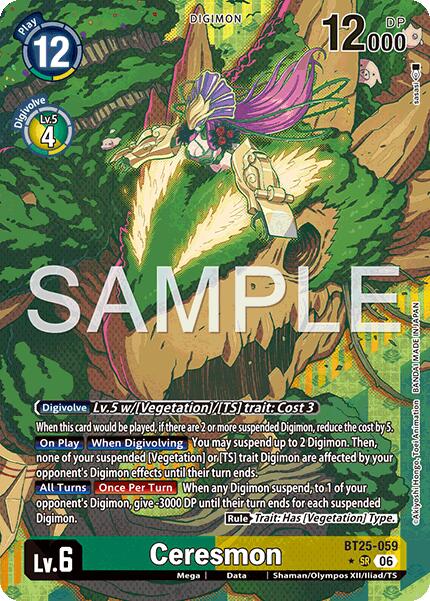 Ceresmon BT25-059 [ Inglese / Giapponese ]