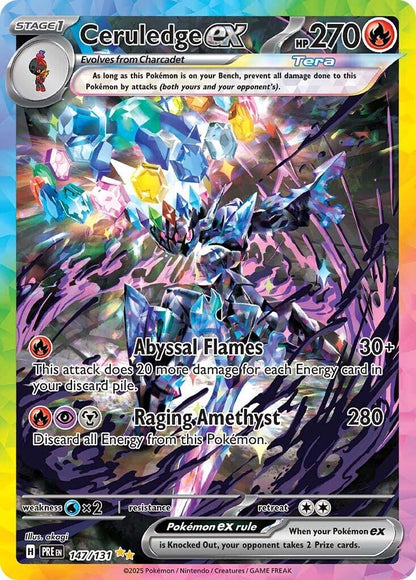 Ceruledge-ex - Scintille Folgoranti 036/191 [ Italiano ]