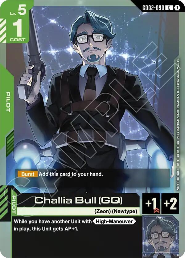 Challia Bull GD02-090 [ Inglese / Giapponese ]