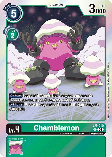 Chamblemon LM-010 [ Inglese / Giapponese ]