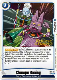 Prereleasestamped - Fusion World Saiyan S Pride Pre Release.
