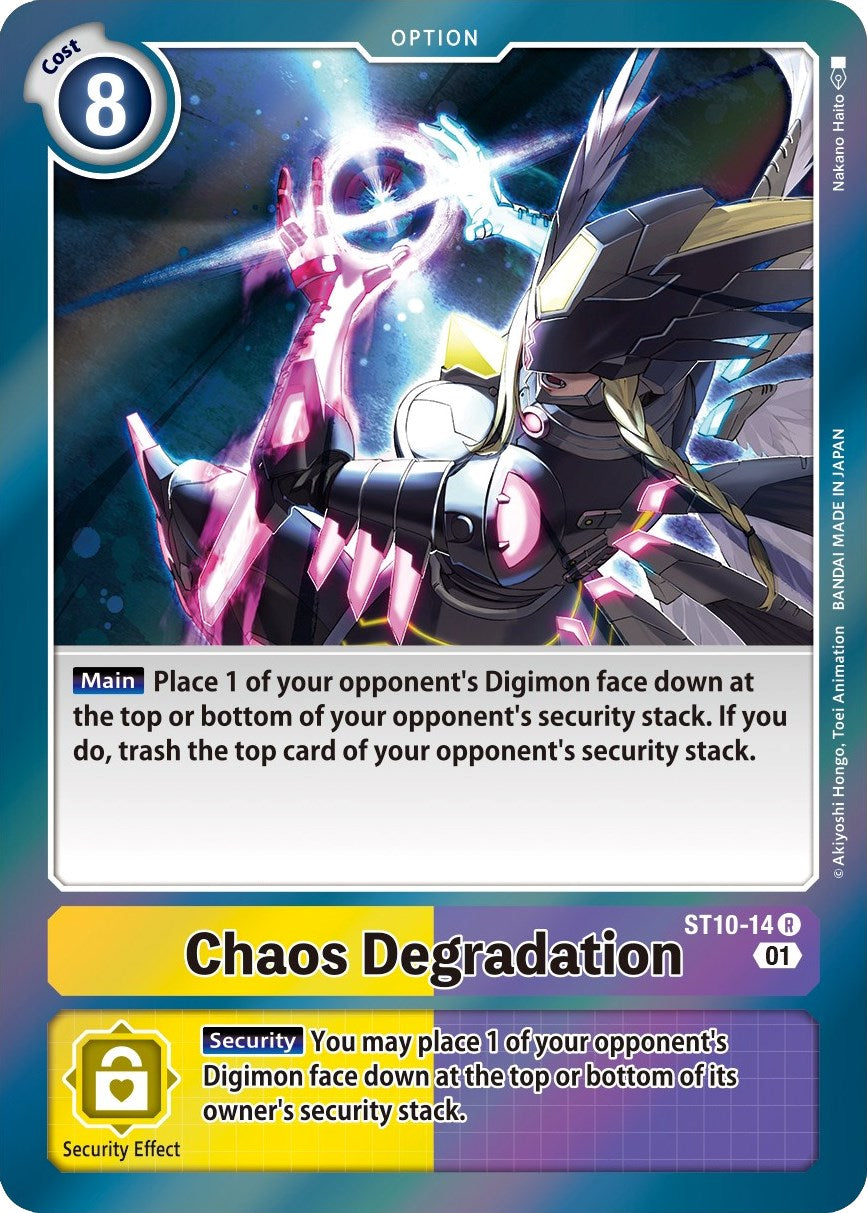 Chaos Degradation ST10-14 [ Inglese / Giapponese ]