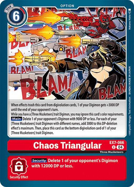 Chaos Triangular EX7-066 [ Inglese / Giapponese ]
