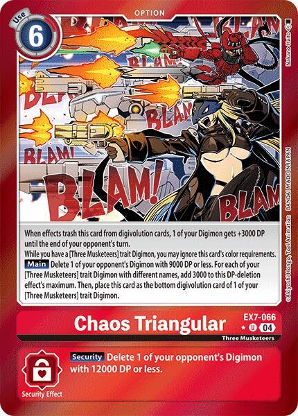Chaos Triangular EX7-066 [ Inglese / Giapponese ]