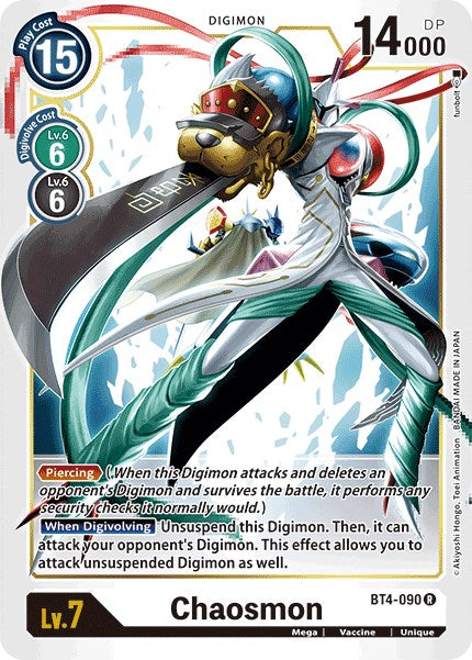 Chaosmon BT4-090 [ Inglese / Giapponese ]