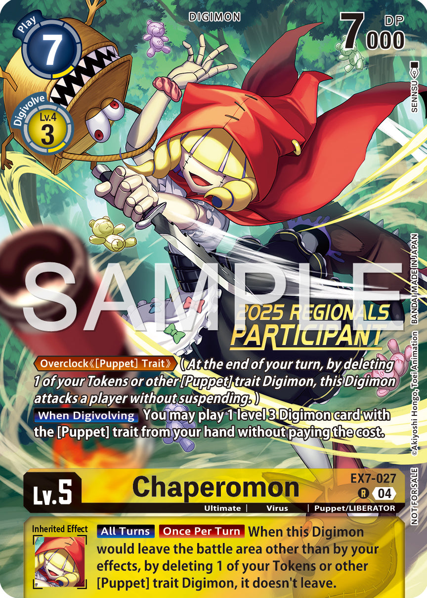 Chaperomon EX7-027 [ Inglese / Giapponese ]