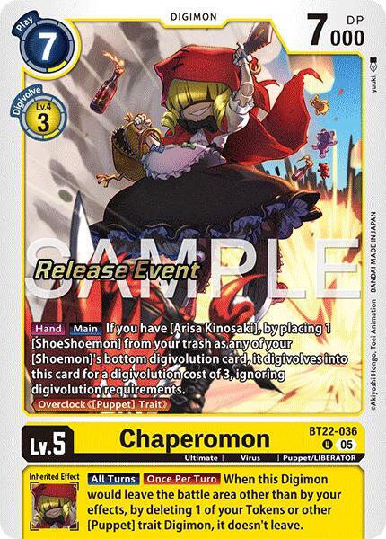 Chaperomon BT22-036 [ Inglese / Giapponese ]