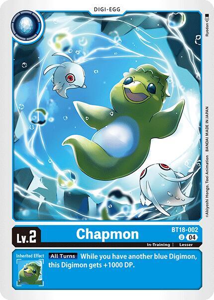 Chapmon BT18-002 [ Inglese / Giapponese ]