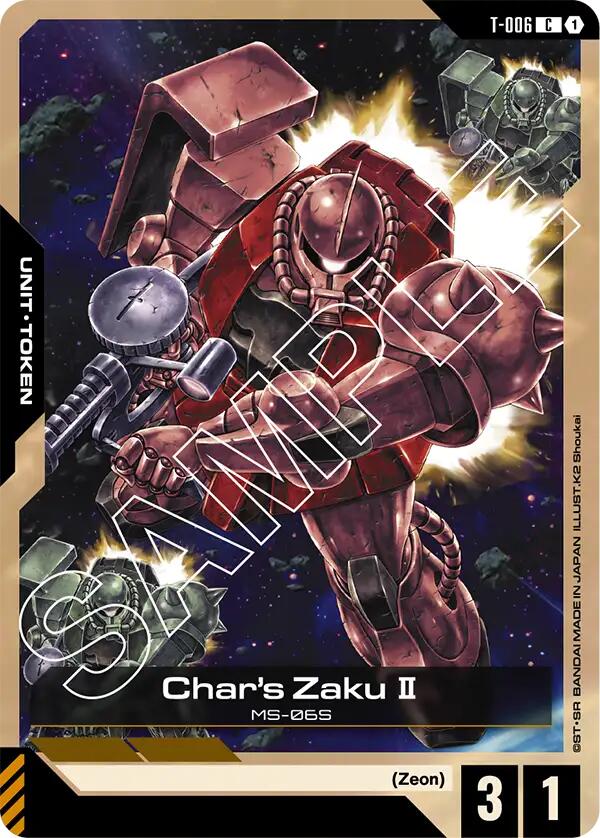 Char's Zaku II T-006 [ Inglese / Giapponese ]