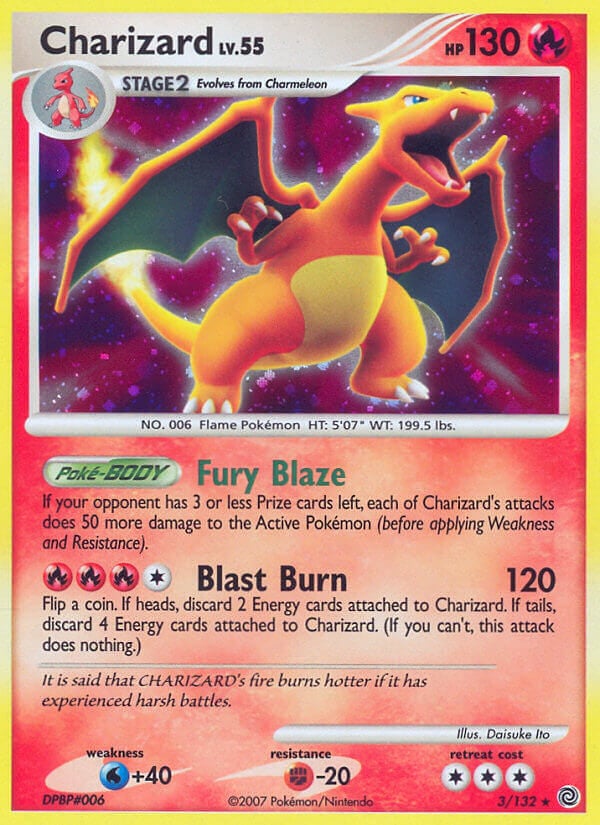 Charizard Lv.55 - Prodigi Segreti 3/132 [ Italiano / Inglese ]