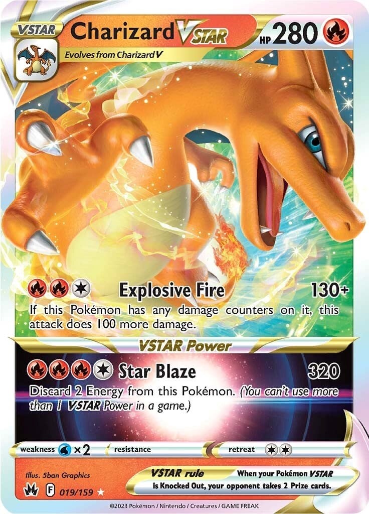 Charizard V ASTRO - Zenit Regale 019/159 [ Italiano ]