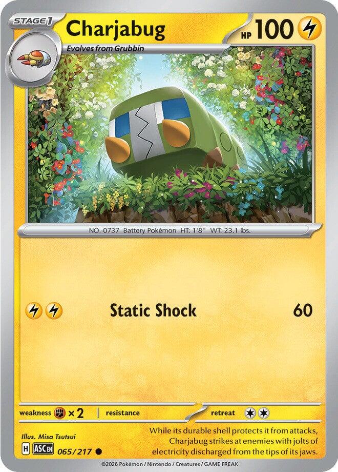 Charjabug - Ascesa Eroica - Energy Reverse Holo 065/217 [ Italiano / Inglese ]