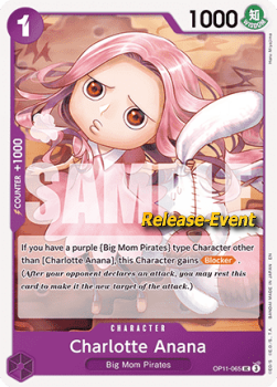Charlotte Anana OP11-065 [ Inglese / Giapponese / Francese / Cinese Semplificato ]