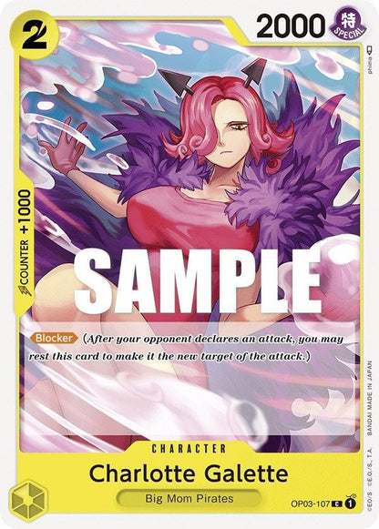 Charlotte Galette OP03-107 [ Inglese / Giapponese / Francese / Cinese Semplificato ]