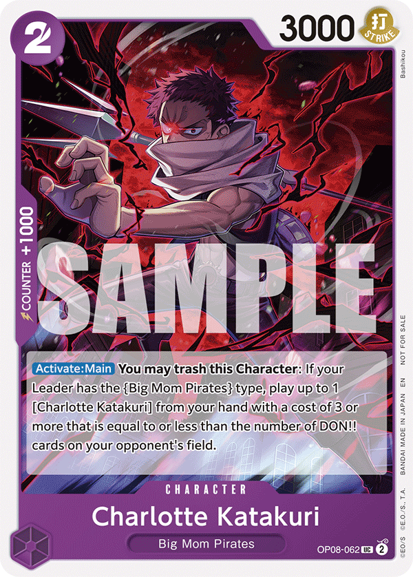 Charlotte Katakuri OP08-062 [ Inglese / Giapponese / Francese / Cinese Semplificato ]