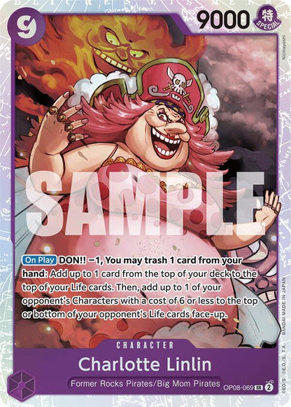Charlotte Linlin OP08-069 [ Inglese / Giapponese / Francese / Cinese Semplificato ]