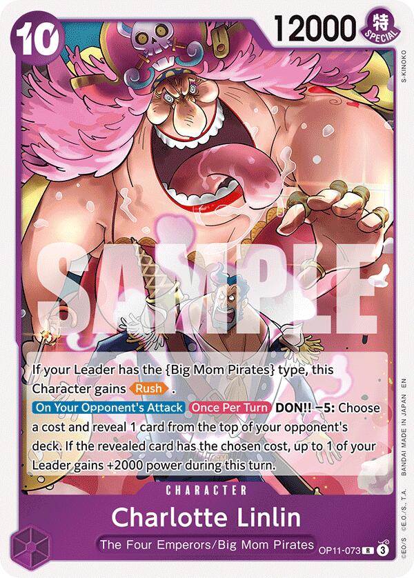 Charlotte Linlin OP11-073 [ Inglese / Giapponese / Francese / Cinese Semplificato ]