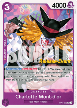 Charlotte Mont-d'or OP11-072 [ Inglese / Giapponese / Francese / Cinese Semplificato ]