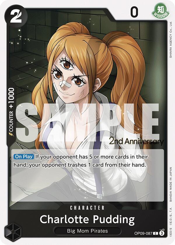 Charlotte Pudding OP09-087 [ Inglese / Giapponese / Francese / Cinese Semplificato ]