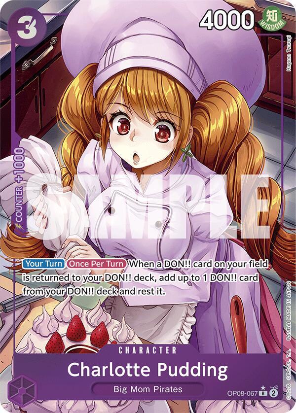 Charlotte Pudding OP08-067 [ Inglese / Giapponese / Francese / Cinese Semplificato ]