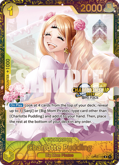 Charlotte Pudding OP03-112 [ Inglese / Giapponese / Francese / Cinese Semplificato ]