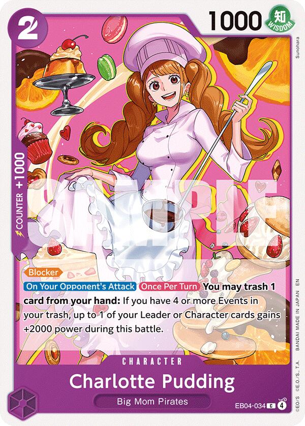 Charlotte Pudding EB04-034 [ Inglese / Giapponese / Francese / Cinese Semplificato ]