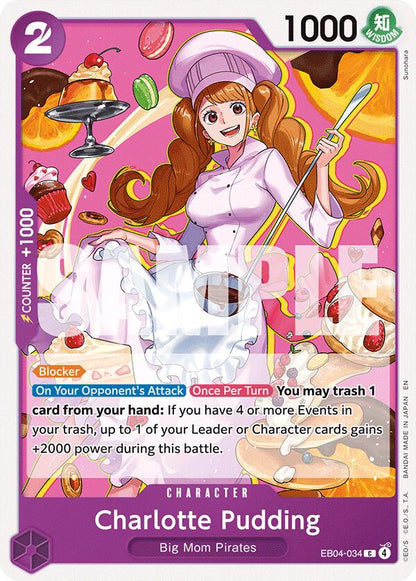 Charlotte Pudding EB04-034 [ Inglese / Giapponese / Francese / Cinese Semplificato ]