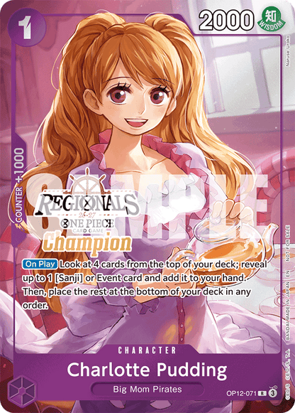 Charlotte Pudding OP12-071 [ Inglese / Giapponese / Francese / Cinese Semplificato ]