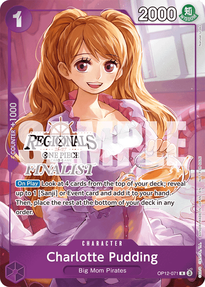 Charlotte Pudding OP12-071 [ Inglese / Giapponese / Francese / Cinese Semplificato ]
