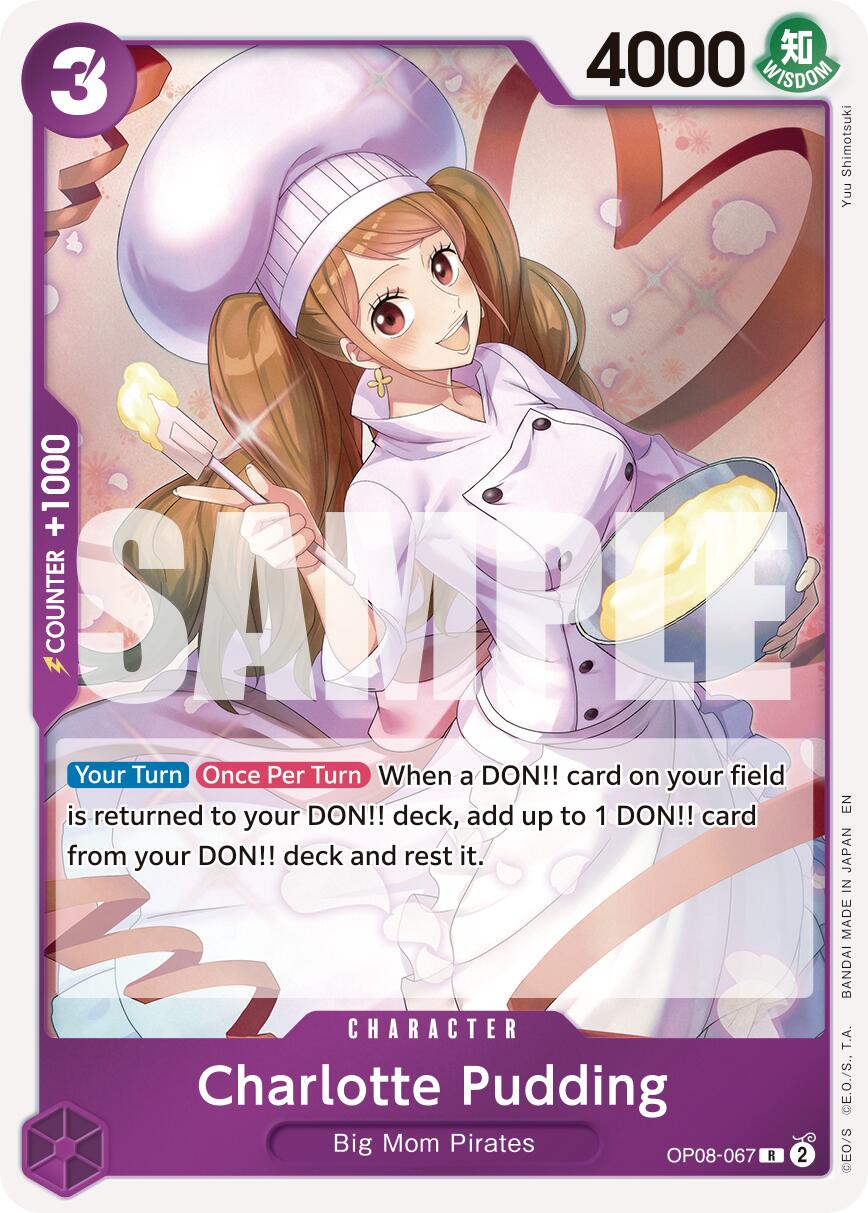Charlotte Pudding OP08-067 [ Inglese / Giapponese / Francese / Cinese Semplificato ]