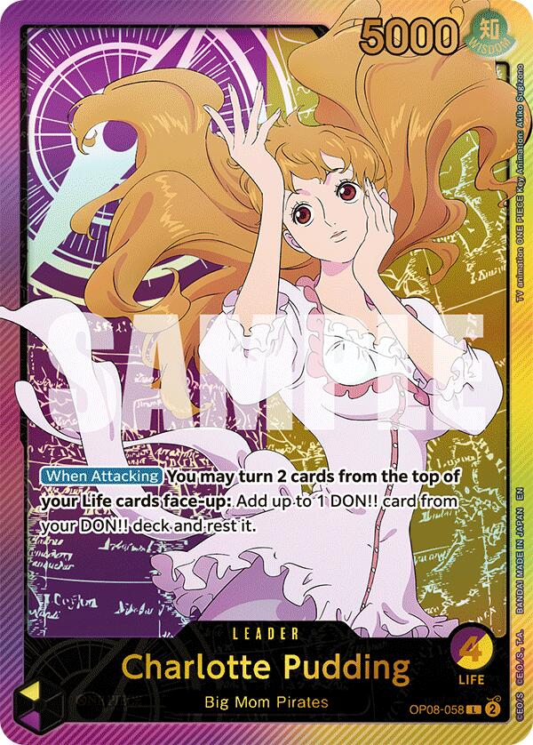 Charlotte Pudding OP08-058 [ Inglese / Giapponese / Francese / Cinese Semplificato ]