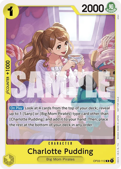 Charlotte Pudding OP03-112 [ Inglese / Giapponese / Francese / Cinese Semplificato ]