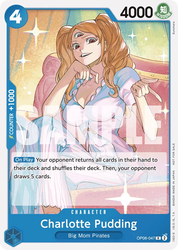 Charlotte Pudding OP06-047 [ Inglese / Giapponese / Francese / Cinese Semplificato ]