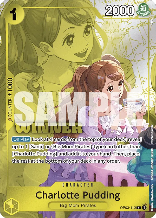 Charlotte Pudding OP03-112 [ Inglese / Giapponese / Francese / Cinese Semplificato ]