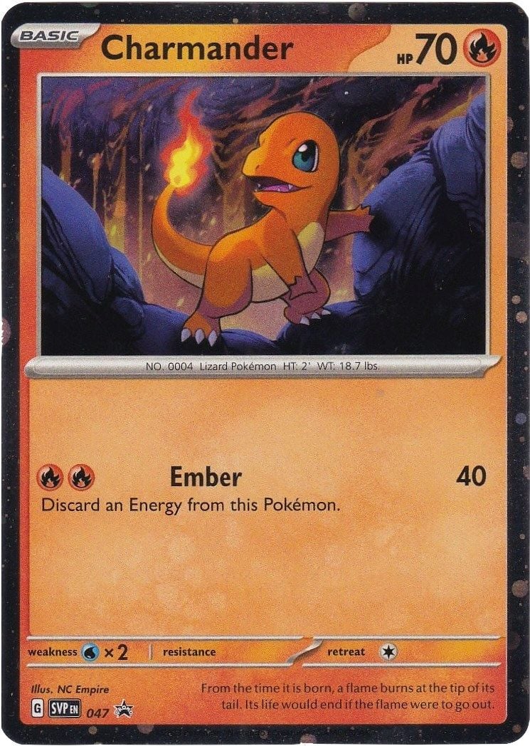 Charmander - SVP Black Star Promos SVP 047 [ Italiano ]