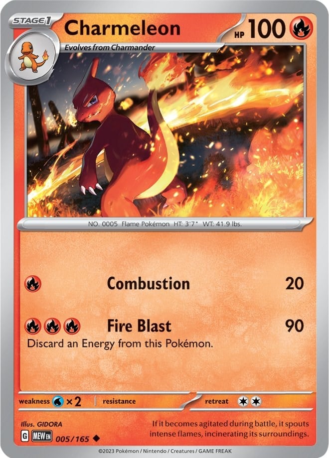 Charmeleon - 151 005/165 [ Italiano / Inglese ]